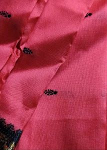 Elegant Peach Silk Saree excellent quality
