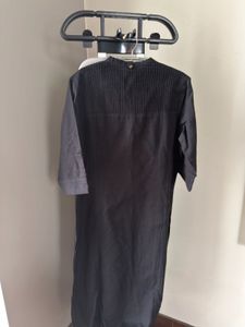 cotton Black Kurta