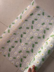 Daisy &amp; Leaf Print Drawer sheet or Liners