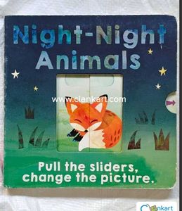 Night-Night Animals : Pull the Sliders change th
