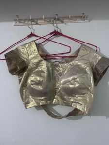 Elegant Gold Blouse