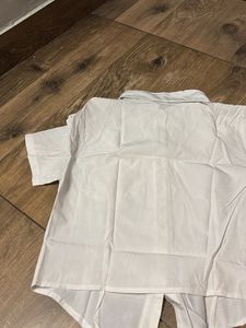 cropped shirt a bit stained