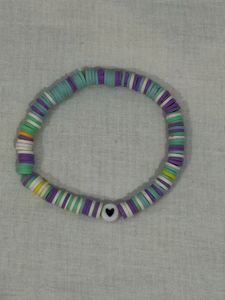 Set of 2 Stackable Beaded Bracelets