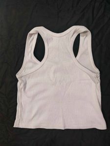 Ribbed Button-Up Tank Top