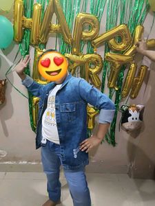 10years 34 size boys Denim Jacket