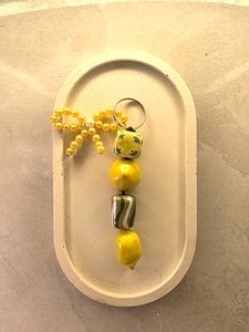 fruity Beaded Key bag Charm