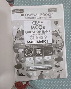 Oswaal Books CBSE Class 9 Science &amp; Maths