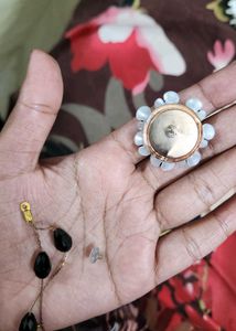 Floral Beaded Drop Earrings