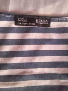 ZARA trendy tank top with square neck