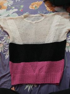 Women’s Crochet Top / Shrug – Stylish Casual Wear