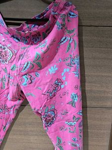 Boho Floral Print Palazzo Pants