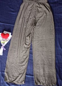 Casual Linen Blend Wide Leg Pants