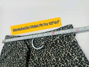 Leopard Print &amp; Suede Mini Skirts (Set of 2)