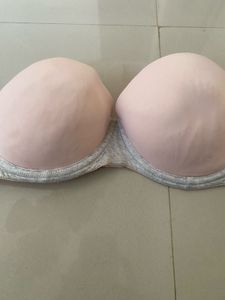 Strapless Pink Padded Bra