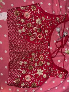 Stunning Fuschia Pink Embroidered Lehenga Choli