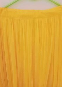 Yellow Ethnic Skirt