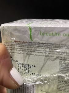 Body Butter From Pure sense