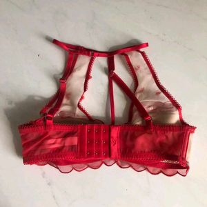 Lace Heart Bra