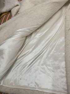 Elegant Pearl Embellished Coat