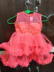 Cute red Baby Girl frock