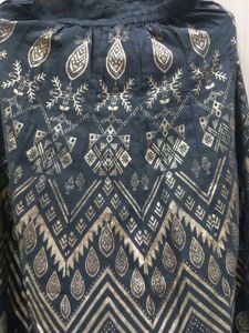 Stunning Black &amp; Gold Ethnic Skirt