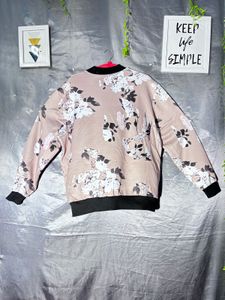 Floral Bomber Jacket