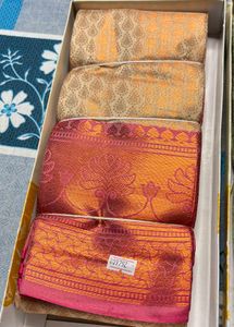 Exquisite Silk Sarees Set