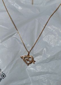 Heart &amp; Arrow "You" Necklace