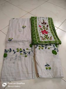 Bandhani Floral dress material 😍