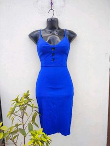 Royal Blue Bodycon Dress