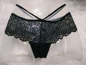 Elegant Black 🖤Lace Thong Panty