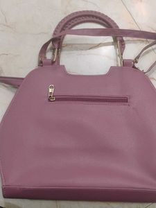 Chic Mauve Handbag