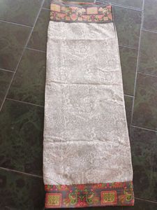 Elegant Grey Saree with Floral Border