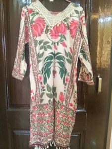 Boho Floral Print Kurta