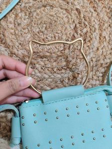 Blue Cross Body Bag