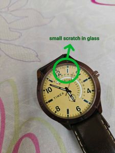 Timex BEIGE dial watch