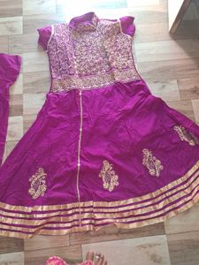 Beautiful Embroidered Anarkali Suit