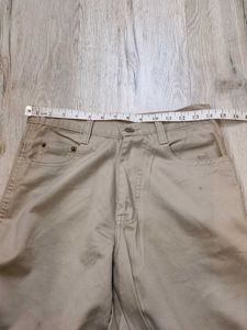 Ma626 White Gold Beggy Pant Waist 30
