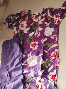 Floral Print Kurta Set it's new
