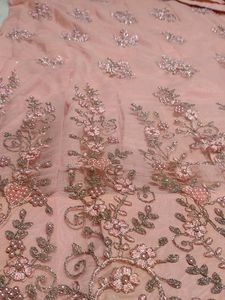 Beautiful Pink Embroidered Lehenga Skirt