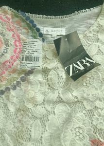 Zara Floral top