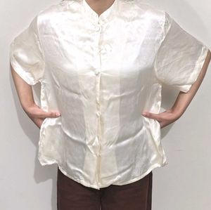 Victoria’s Secret 100% Silk Shirt (NEVER WORN)