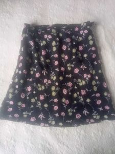Cute Floral Mini Skirt