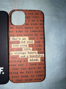 Phone Cases with Text Design(pack of 2)