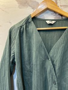 Stylish V-Neck Wrap Blouse, Bust- 36
