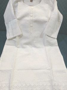 Elegant White Kurta