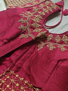 Price Drop🥳 Embroidered Silk Blouse
