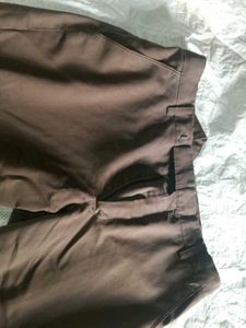Comfortable Dark Wash Trousers