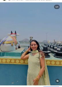 Elegant chikankari kurta with pant &amp; dupatta