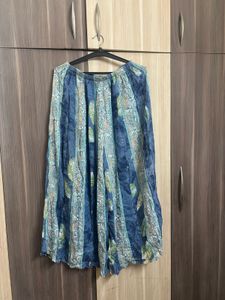 Boho Print Maxi Skirt